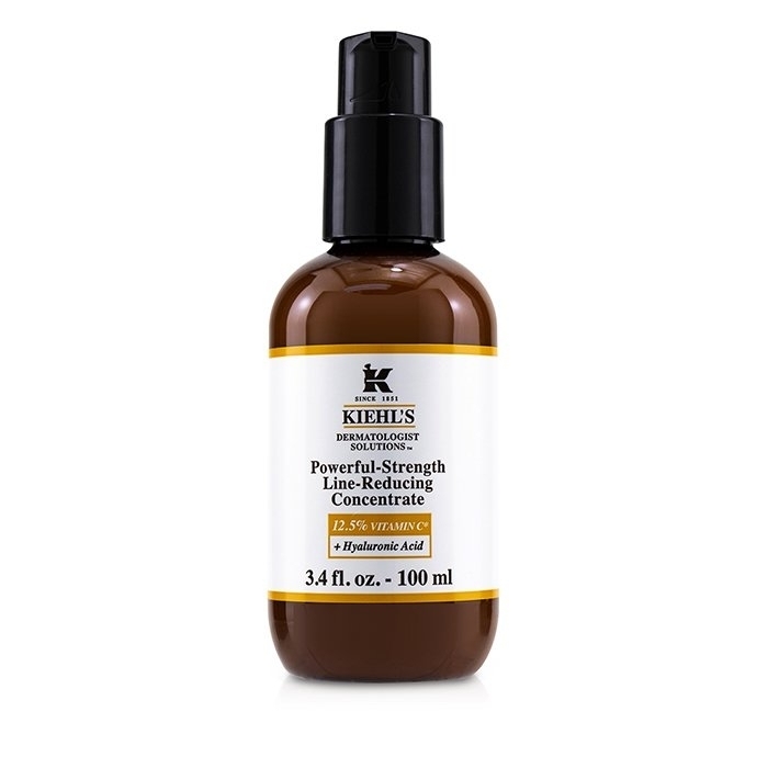 Kiehl's - Dermatologist Solutions Powerful-Strength Line-Reducing Concentrate (With 12.5% Vitamin C + Hyaluronic Acid)(100ml/3.4oz)
