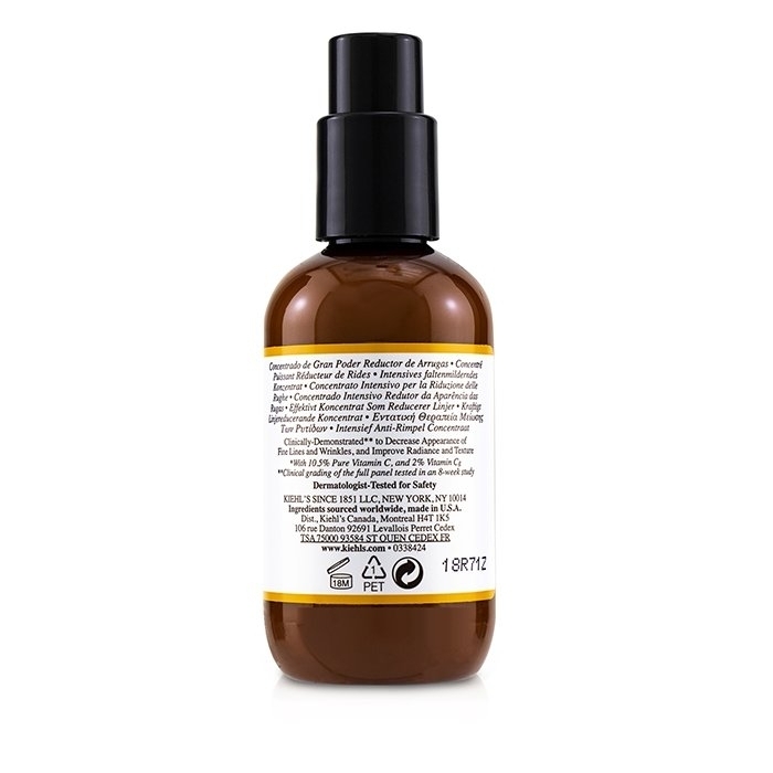 Kiehl's - Dermatologist Solutions Powerful-Strength Line-Reducing Concentrate (With 12.5% Vitamin C + Hyaluronic Acid)(100ml/3.4oz)