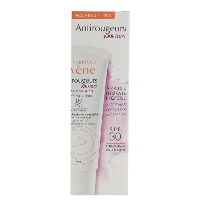 Avene - Antirougeurs DAY Soothing Cream SPF 30 - For Dry To Very Dry Sensitive Skin Prone To Redness(40ml/1.3oz)