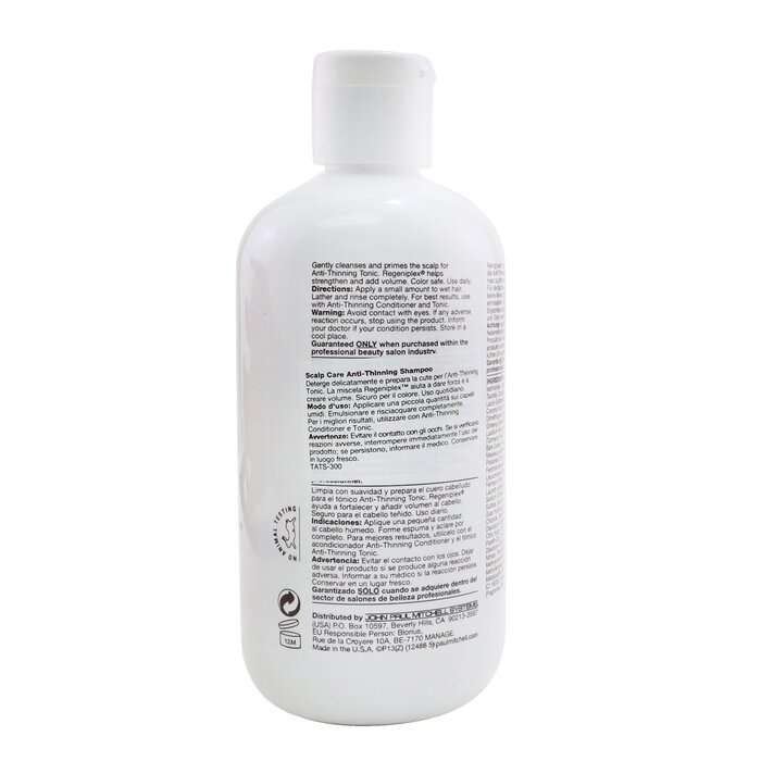 Paul Mitchell - Tea Tree Scalp Care Anti-Thinning Shampoo (For Fuller, Stronger Hair)(300ml/10.14oz)