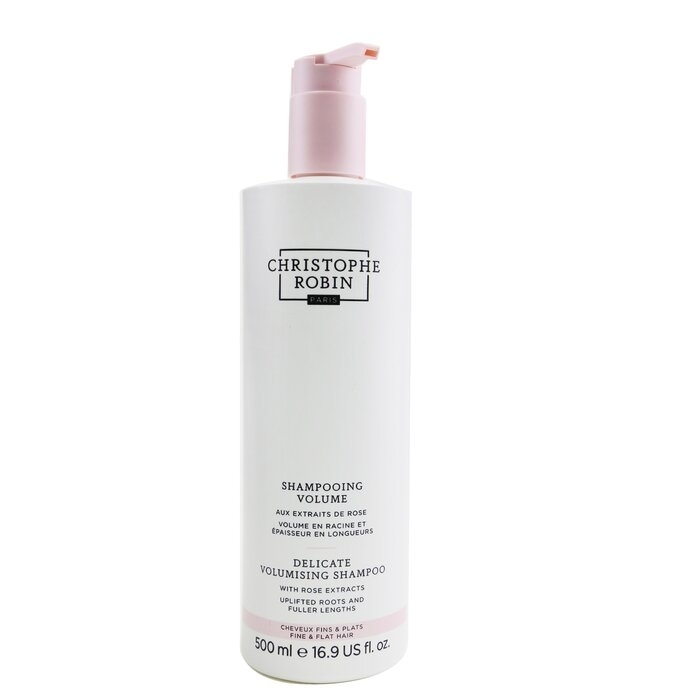 Christophe Robin - Delicate Volumising Shampoo With Rose Extracts - Fine & Flat Hair(500ml/16.7oz)