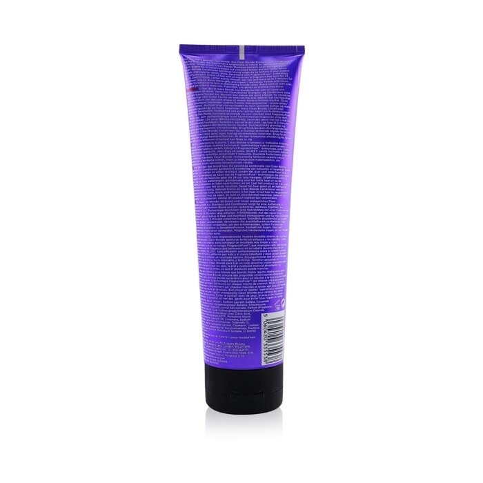 Fudge - Clean Blonde Violet-Toning Shampoo (Removes Yellow Tones From Blonde Hair)(250ml/8.4oz)