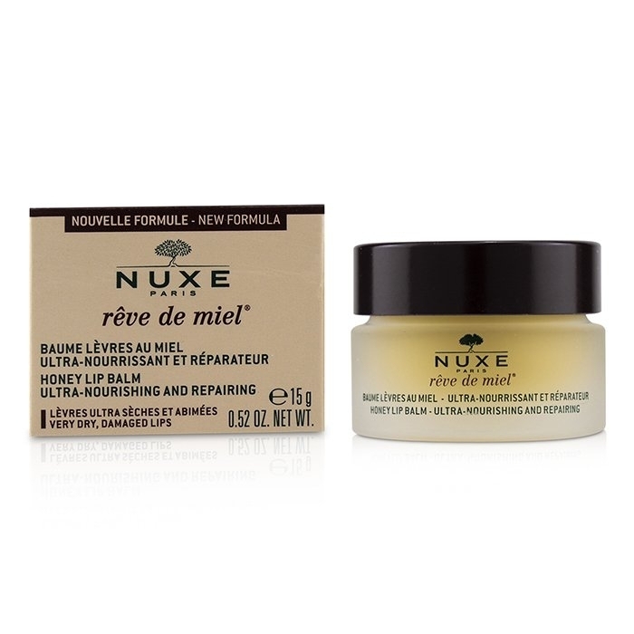 Nuxe - Reve De Miel Ultra-Nourishing & Repairing Honey Lip Balm - For Very Dry, Damaged Lips(15g/0.52oz)