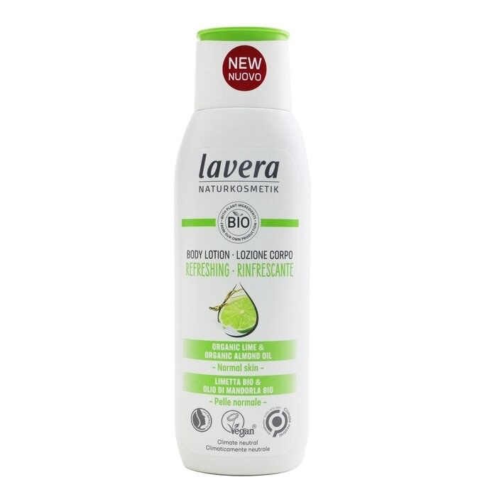 Lavera - Body Lotion (Regreshing) - With Lime & Organic Almond Oil - For Normal Skin(200ml/7oz)