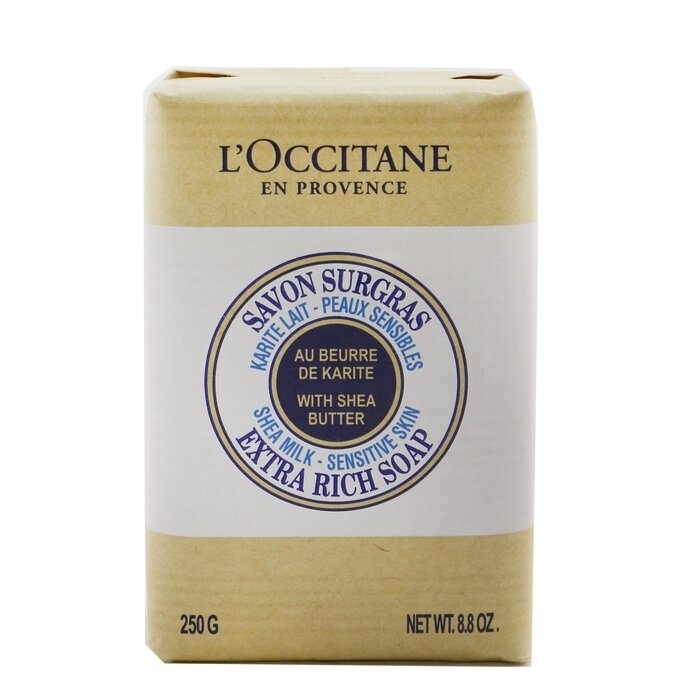 L'Occitane - Shea Butter Extra Rich Soap - Shea Milk (For Sensitive Skin)(250g/8.8oz)