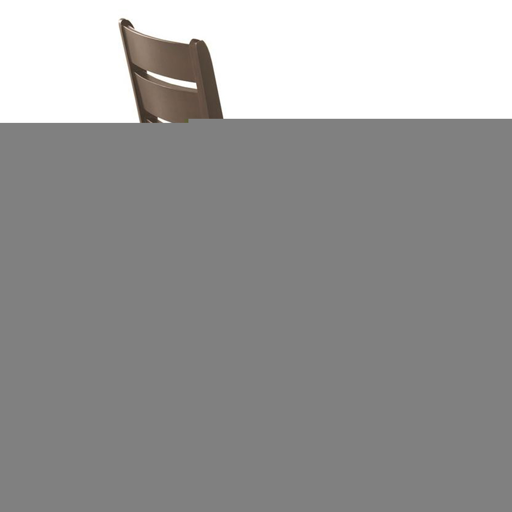 Wooden Dining Side Chair, Cappuccino Brown, Set Of 2- Saltoro Sherpi