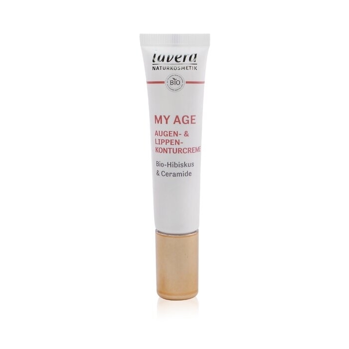 Lavera - My Age Eye & Lip Contour Cream With Organic Hibiscus & Ceramides - For Mature Skin(15ml/0.5oz)