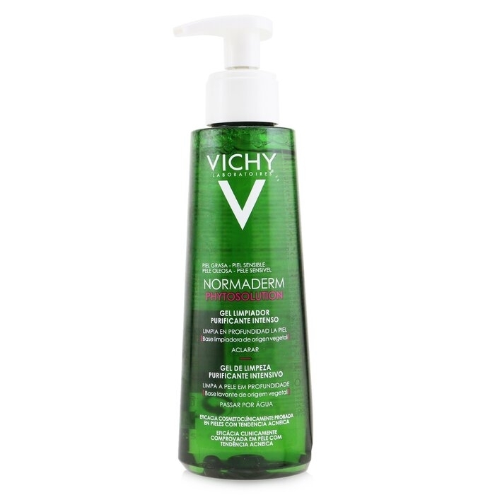 Vichy - Normaderm Phytosolution Intensive Purifying Gel (For Oily, Blemish-Prone & Sensitive Skins)(200ml/6.76oz)