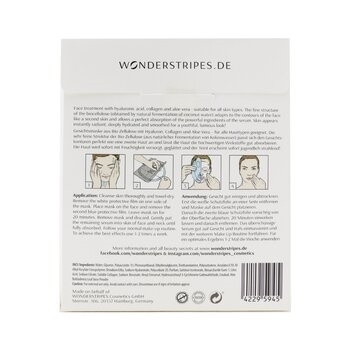 WONDERSTRIPES Moisturizing Booster Biocellulose Facemask 5pcs