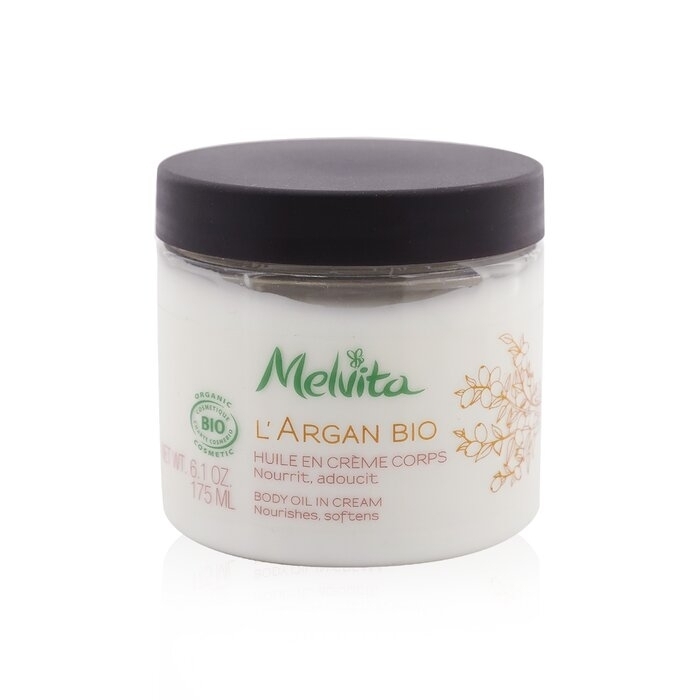 Melvita - L'Argan Bio Body Oil In Cream - Nourishes & Softens(175ml/6.1oz)
