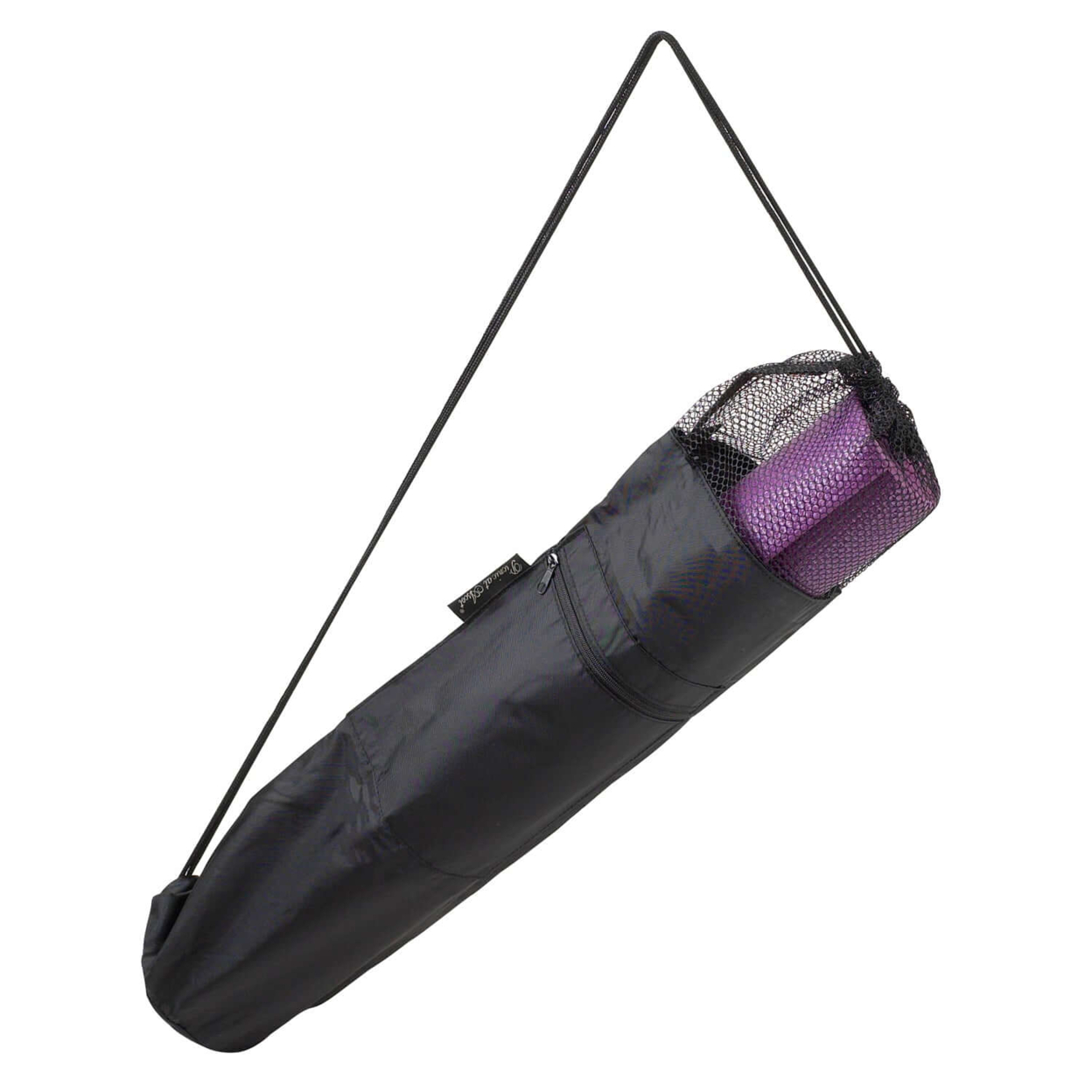 Picnic At Ascot Yoga Mat & Bag - Purple