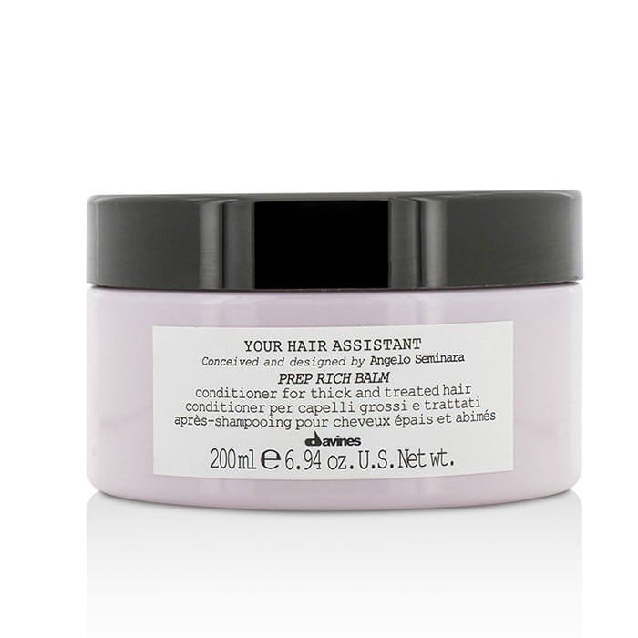 Davines - Your Hair Assistant Prep Rich Balm Conditioner (For Thick And Treated Hair)(200ml/6.94oz)