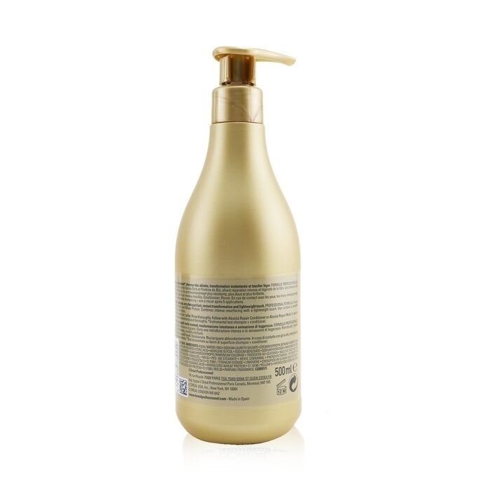 L'Oreal - Professionnel Serie Expert - Absolut Repair Gold Quinoa + Protein Instant Resurfacing Shampoo(500ml/16.9oz)