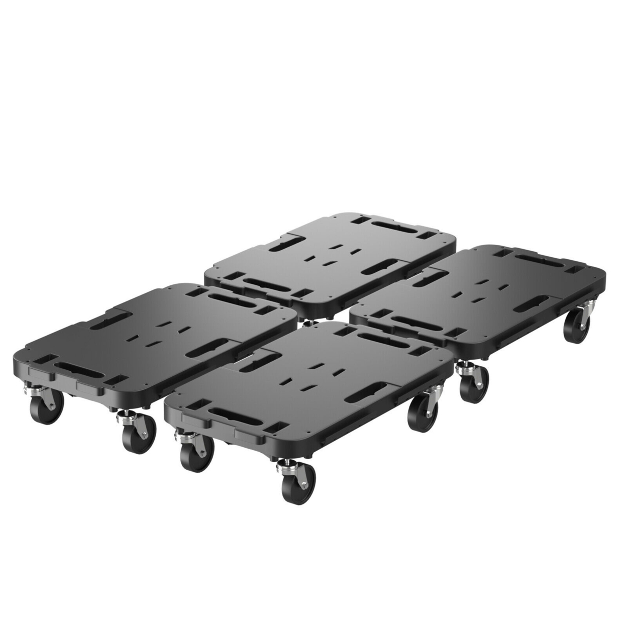 Platform Dolly Interlocking Furniture Mover 660lbs Weight Capacity - 4 Pcs