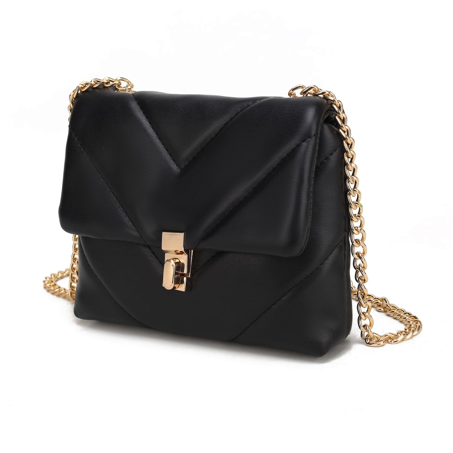 MKF Collection Ellie Crossbody Handbag By Mia K - Wine