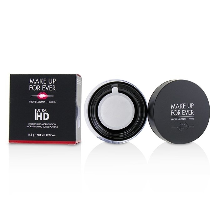 Make Up For Ever - Ultra HD Microfinishing Loose Powder - # 01 Translucent(8.5g/0.29oz)