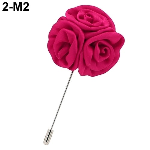 Mens Lapel Rose Flower Stick Bar Brooch Pin Wedding Suit Accessory Jewelry Gift