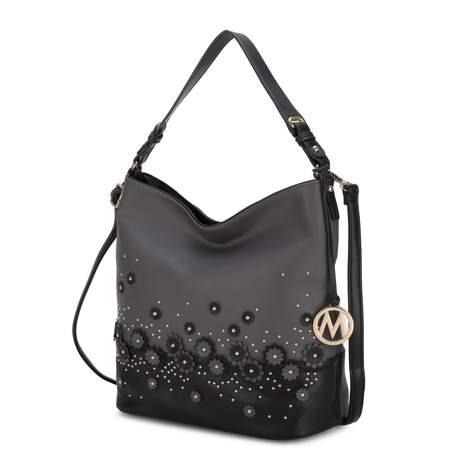 MKF Collection Dione Shoulder Handbag By Mia K - Black