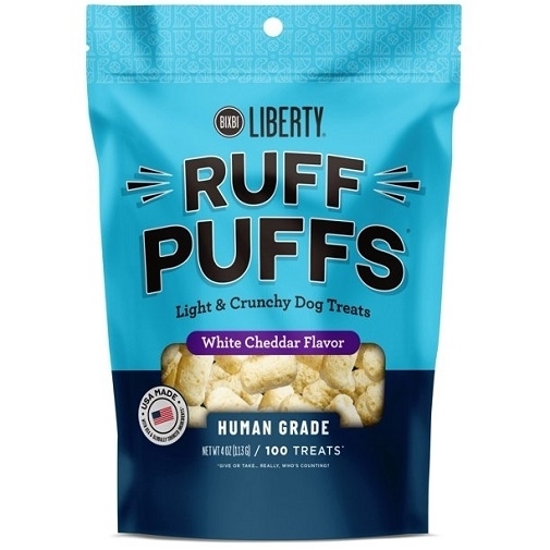 Liberty Ruff Puffs White Cheddar Dog Treats