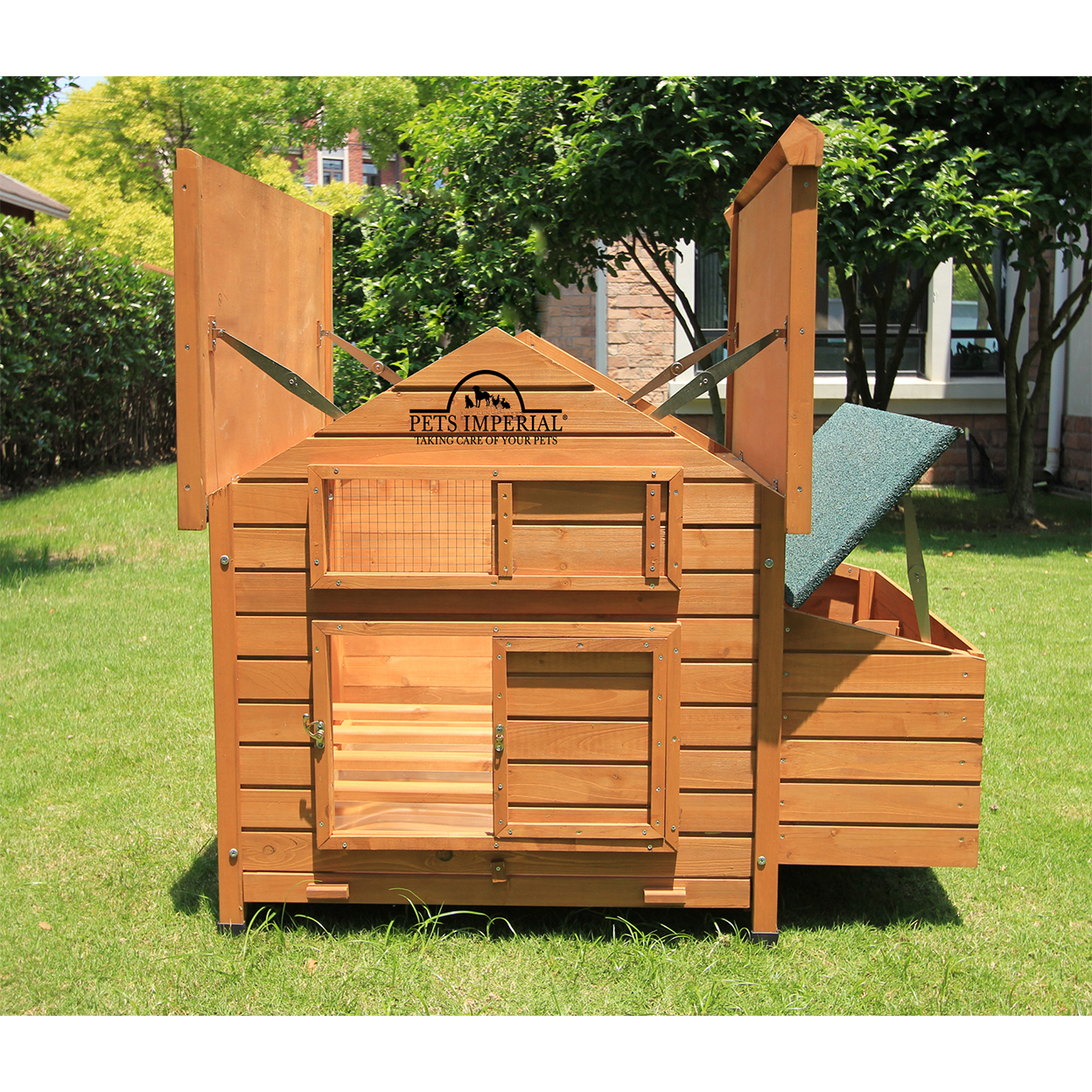 Pets Imperial Single Savoy Large Chicken Coop With Nest Box Suitable For Up To 6 Birds Depending On Size