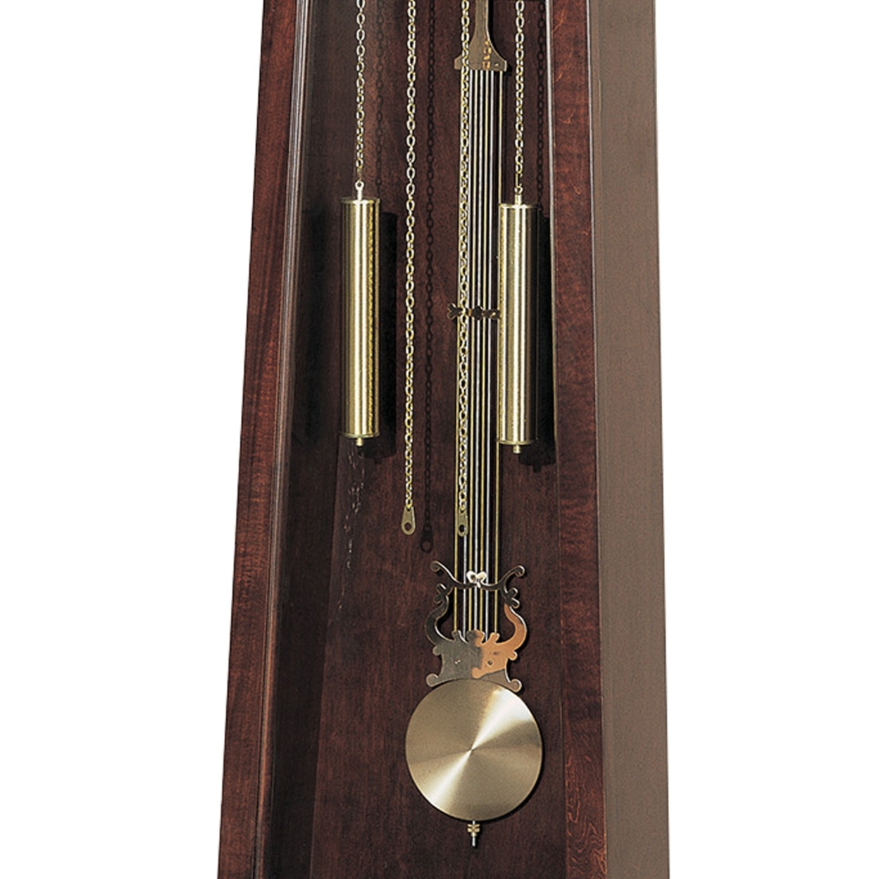 Brown Traditional Grandfather Clock With Chime- Saltoro Sherpi