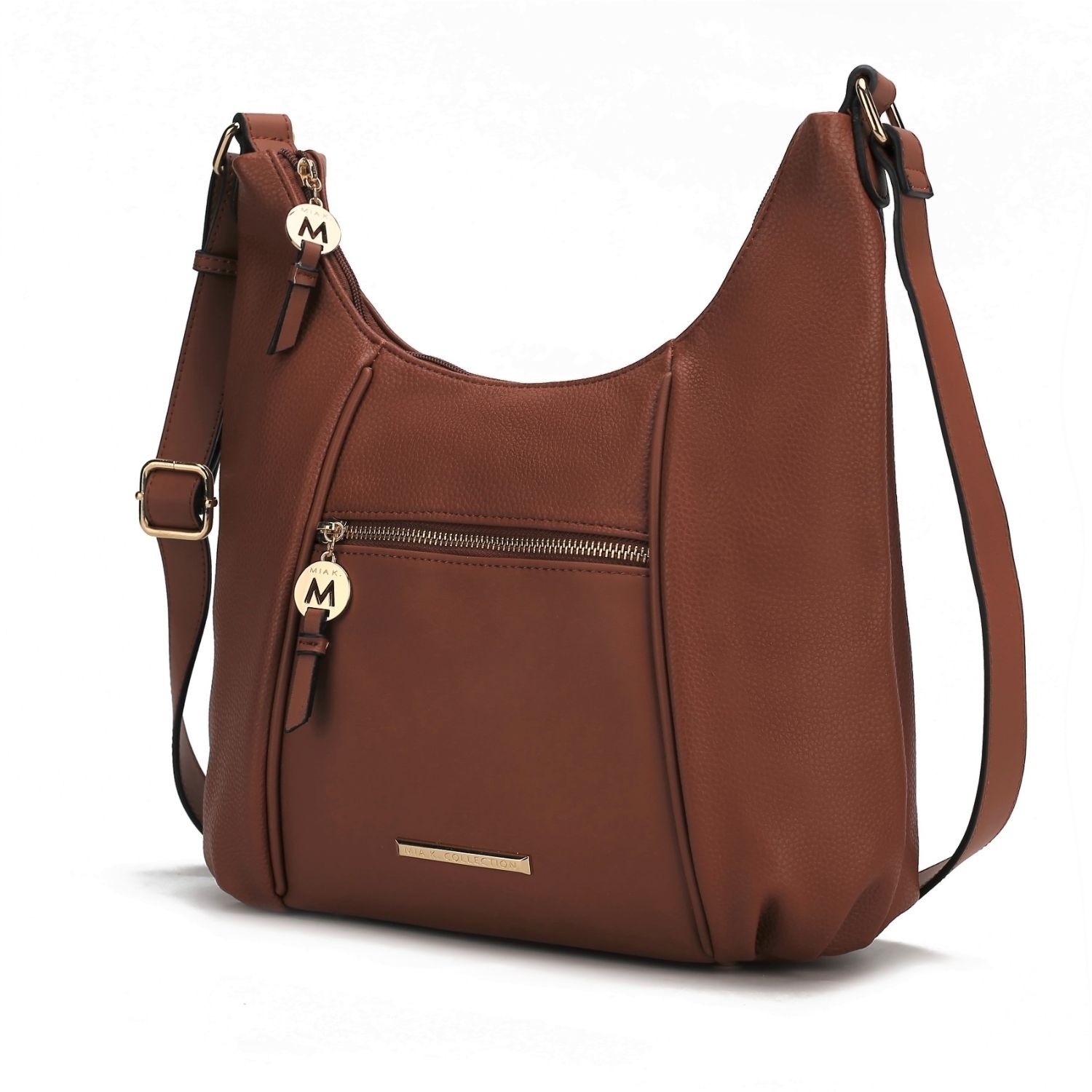 MKF Collection Lavinia Vegan Leather Womens Shoulder Handbag By Mia K - Pink