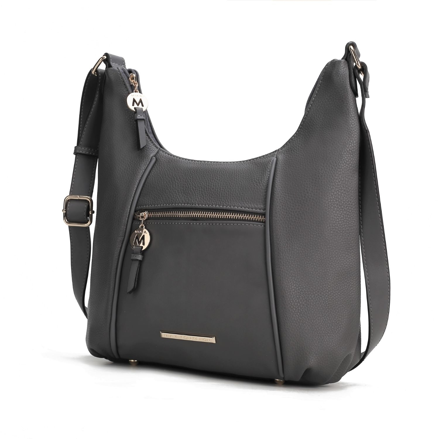 MKF Collection Lavinia Vegan Leather Womens Shoulder Handbag By Mia K - Olive