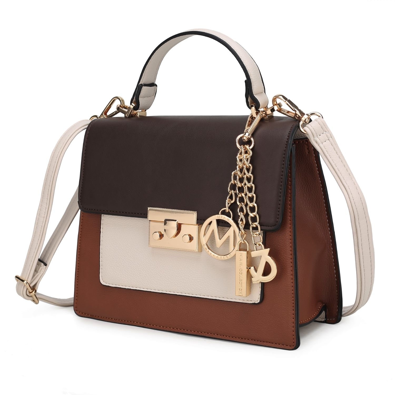 MKF Collection Quinzel Shoulder Handbag By Mia K - Cognac