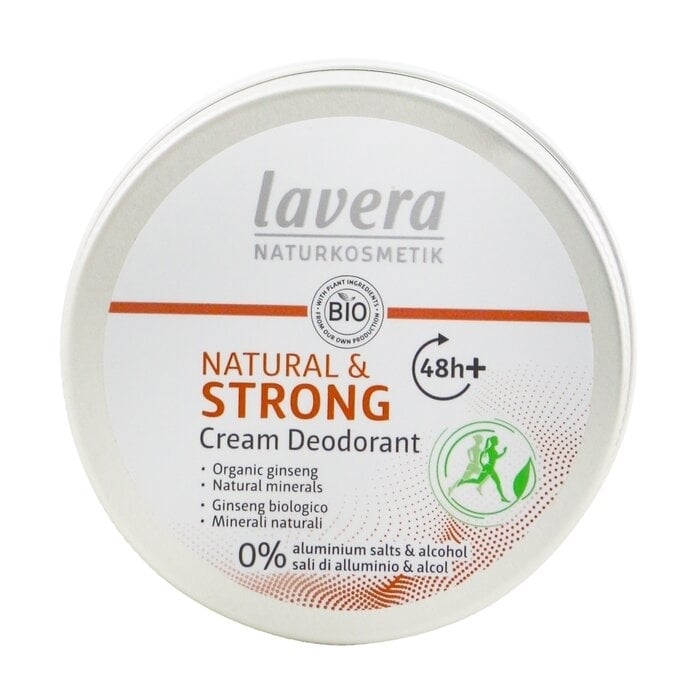 Lavera - Natural & Strong Cream Deodorant- With Organic Ginseng(50ml/1.7oz)