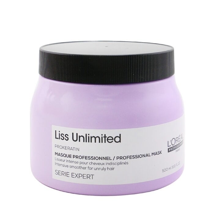 L'Oreal - Professionnel Serie Expert - Liss Unlimited Prokeratin Intense Smoothing Mask (For Unruly Hair)(500ml/16.9oz)