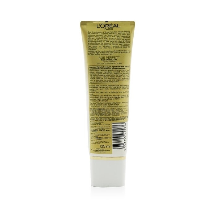 L'Oreal - Age Perfect Nectar Royal Replenishing Golden Supplement Foam(125ml/4.2oz)