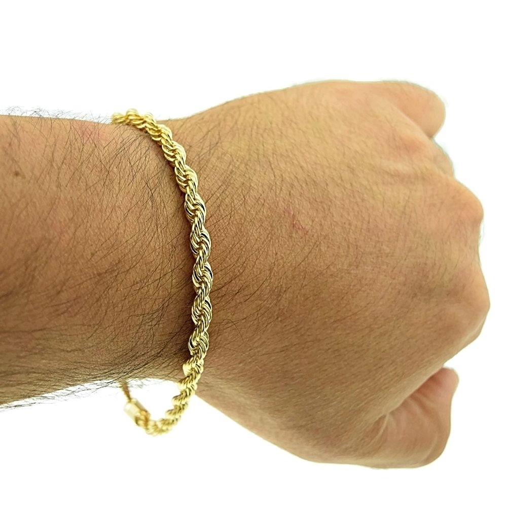14k Gold Filled Rope Bracelet