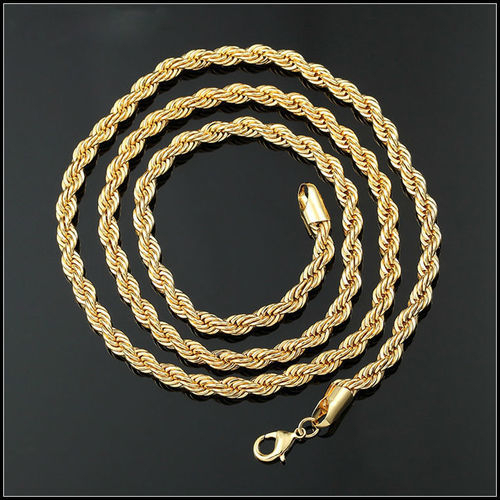 Unique 14K Gold Filled Rope Chain 24