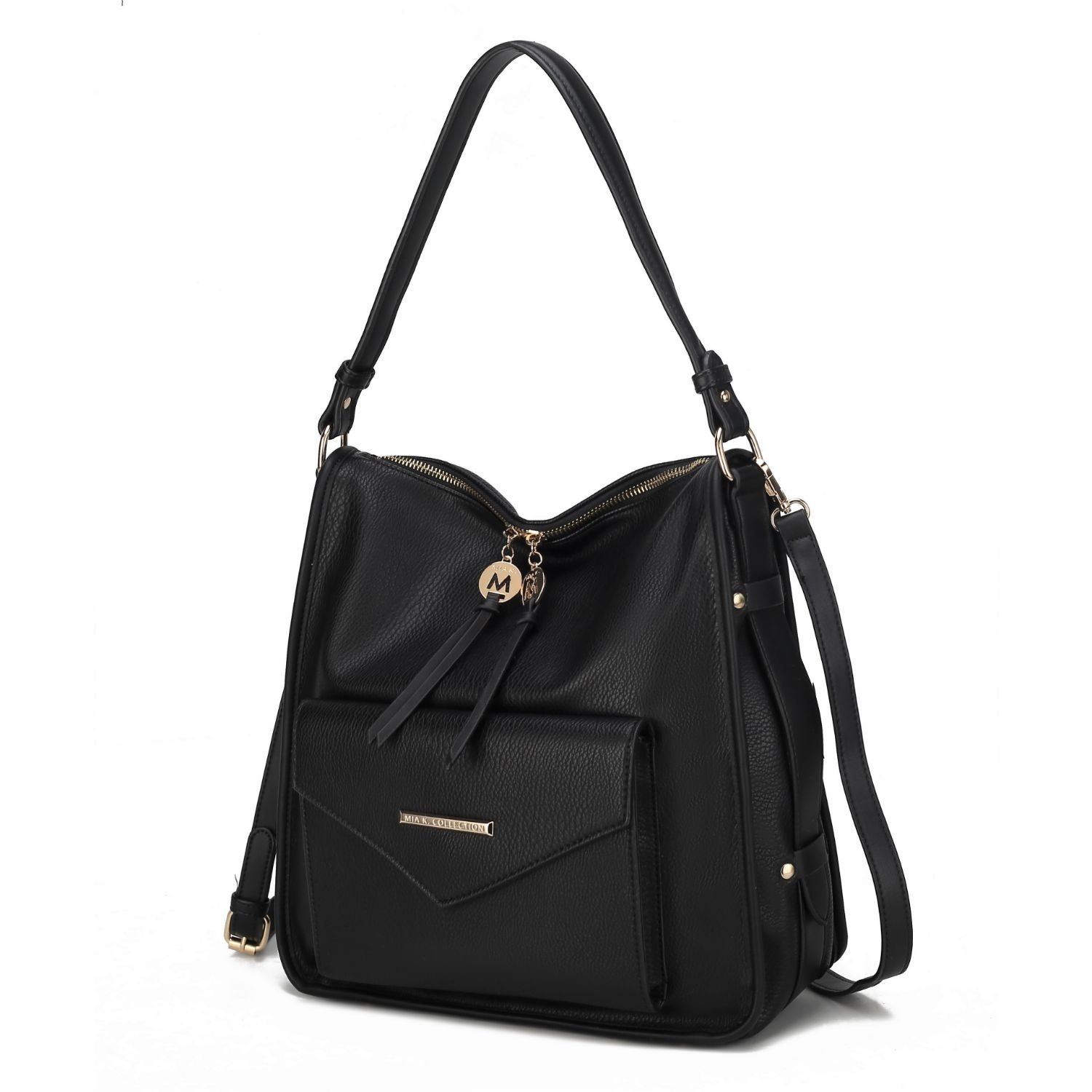MKF Collection Vanya Shoulder Handbag By Mia K - Wine