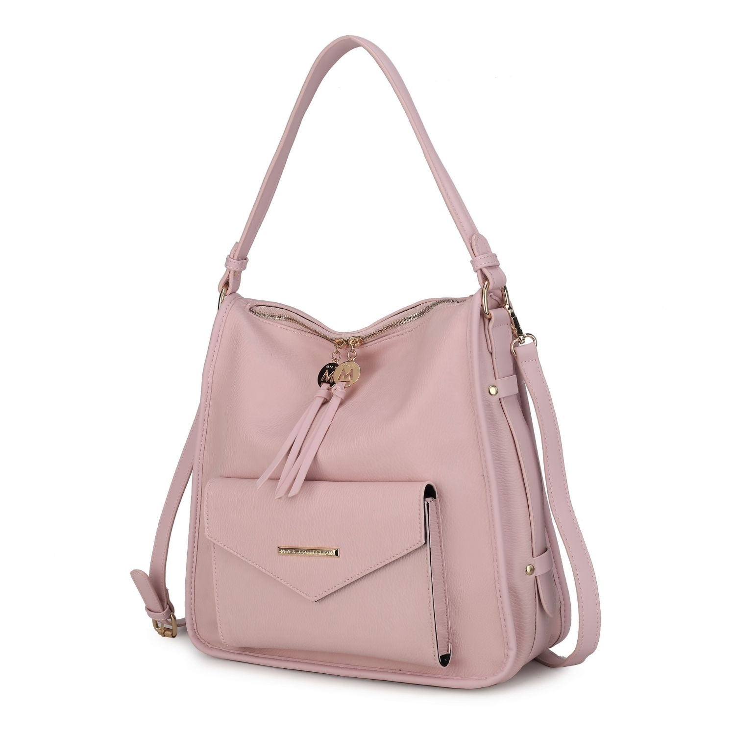 MKF Collection Vanya Shoulder Handbag By Mia K - Pink