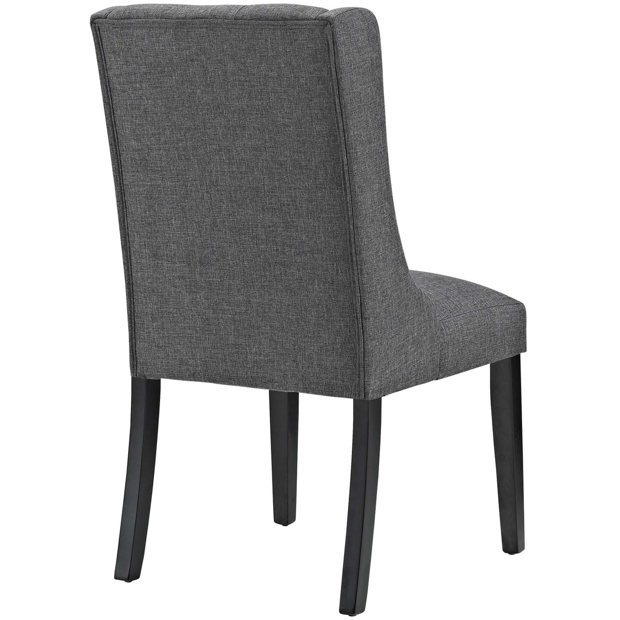 Baronet Fabric Dining Chair, Gray
