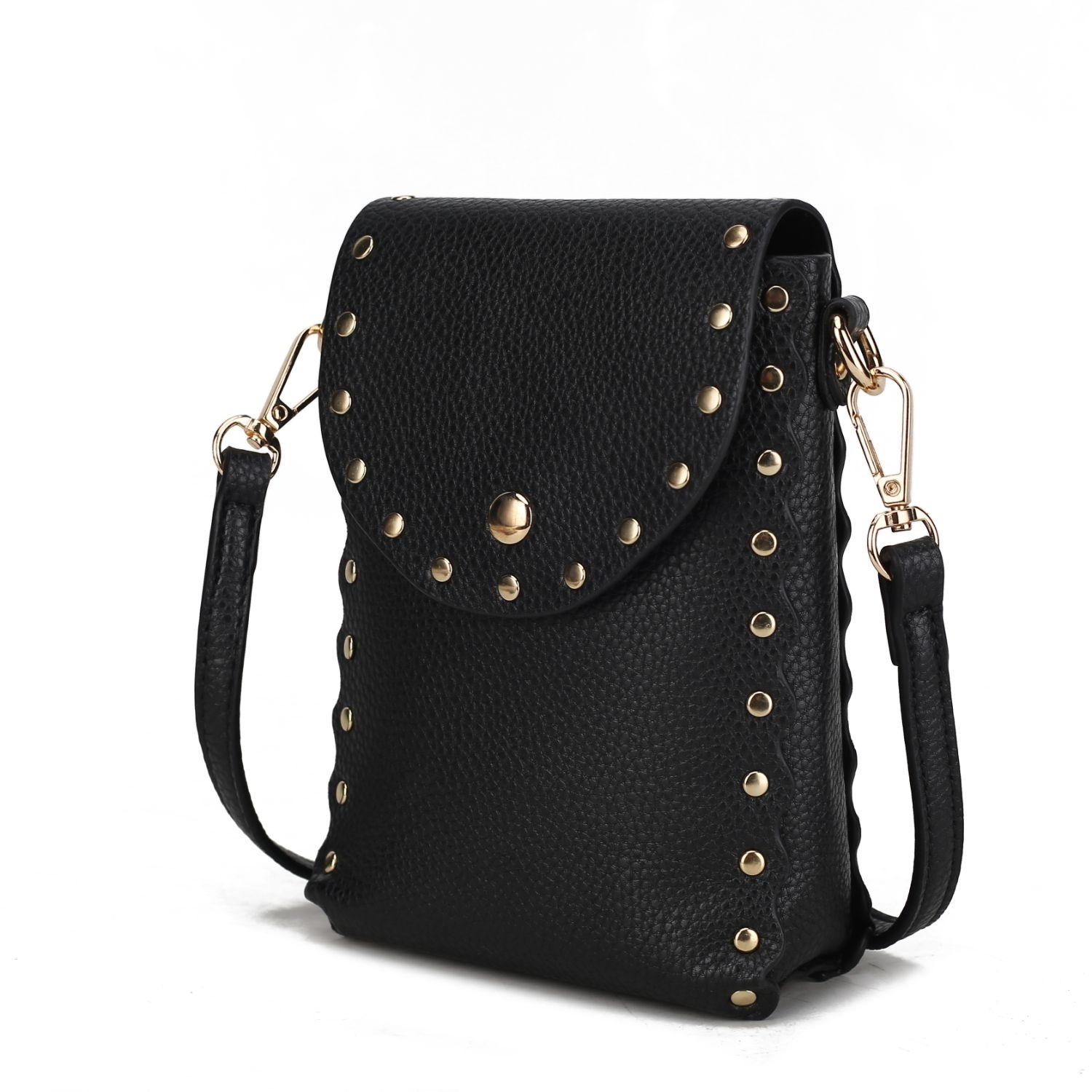 MKF Collection Filomena Vegan Leather Women's Crossbody Handbag By Mia K - Dark Green