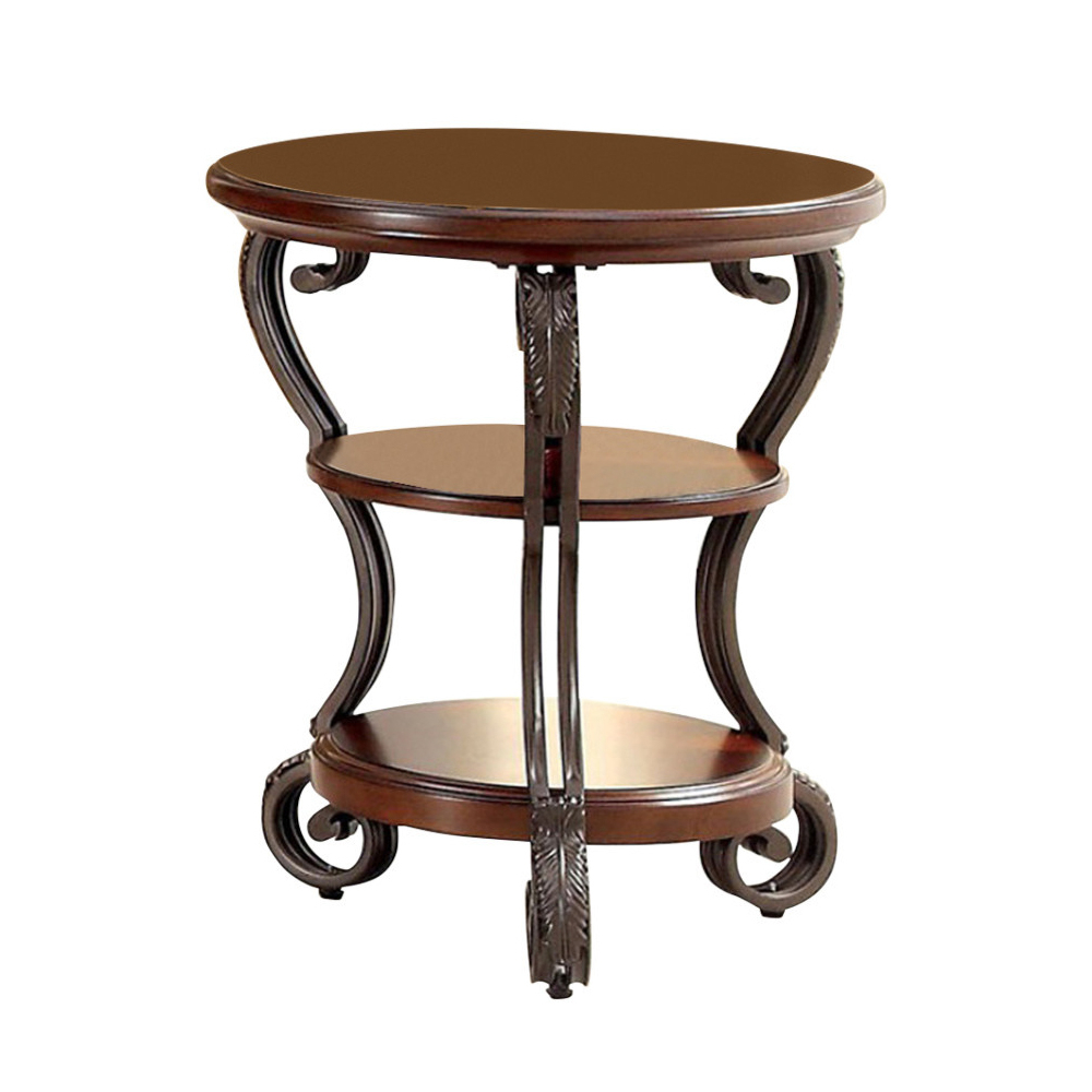 May Transitional Style Side Table- Saltoro Sherpi