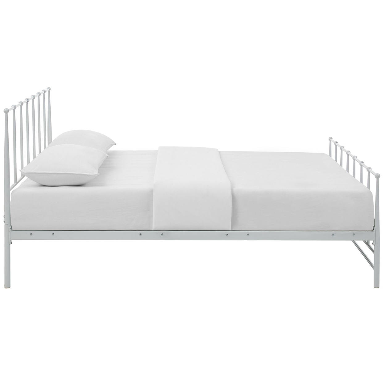 Estate King Bed, White