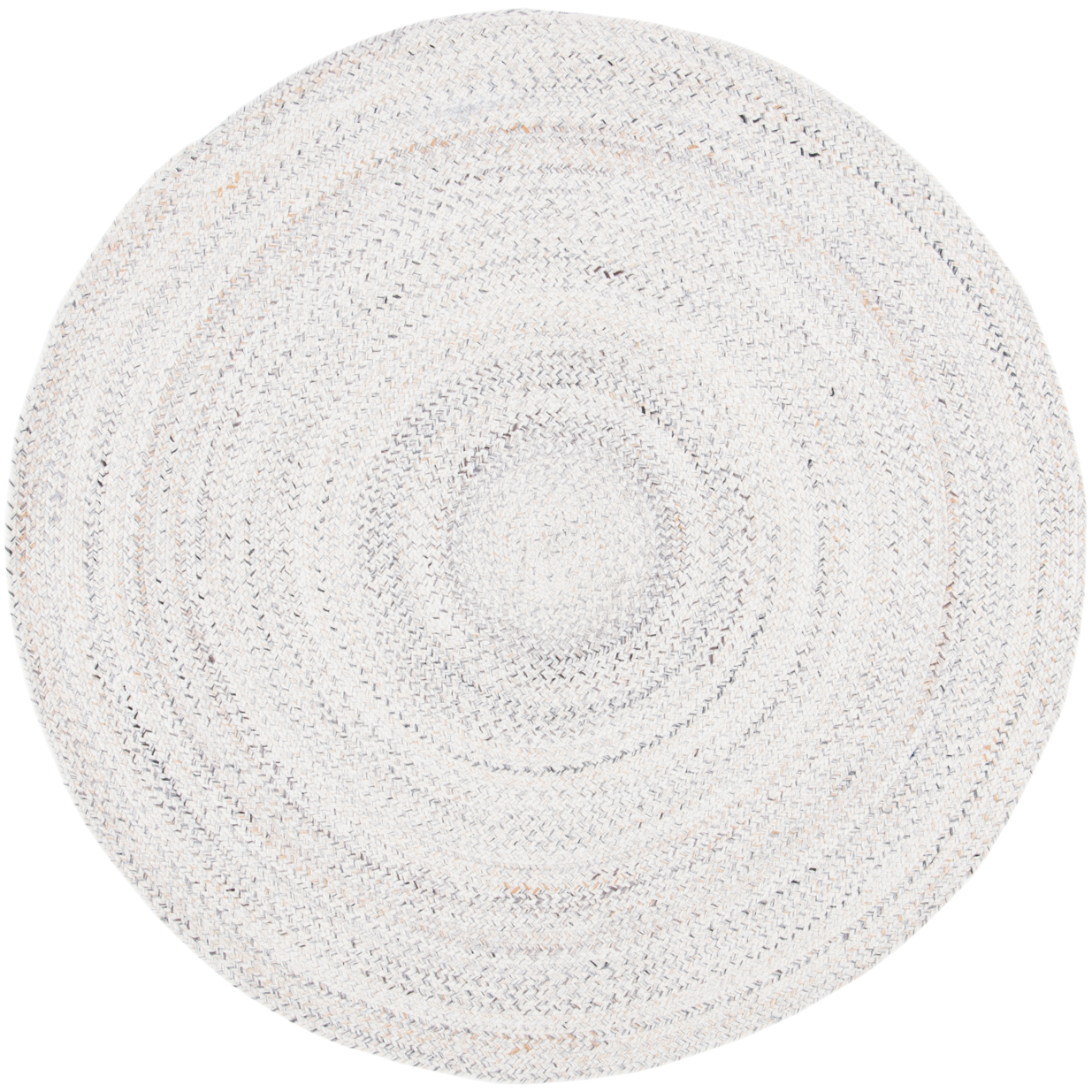 SAFAVIEH Braided Collection BRD851A Handwoven Ivory Rug - 4' Round