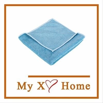 12 x 12 Light Blue Microfiber Towel by MyXOHome - j) 120 Towels, XOH-CLE-TOW-MIC-1220x120