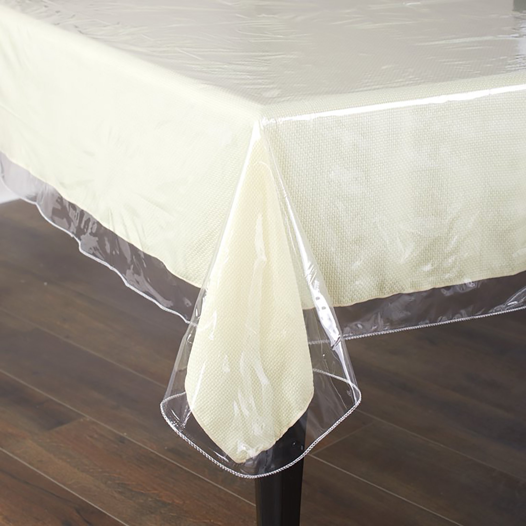 Waterproof Window Clear Vinyl Tablecloth Protector Oblong - 54x72