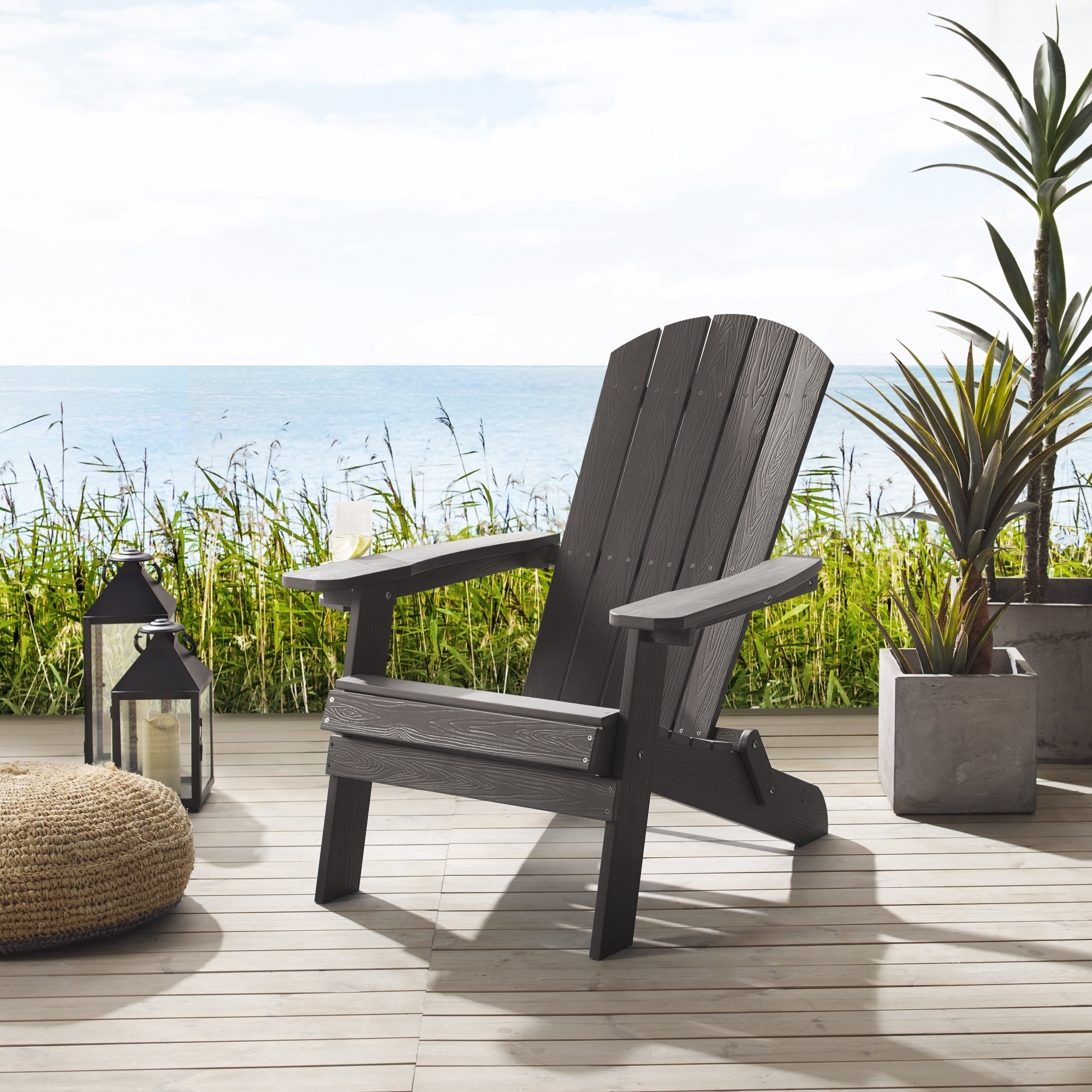 Bastian Outdoor Chair Weather Resistant, Easy Maintenance - Teal