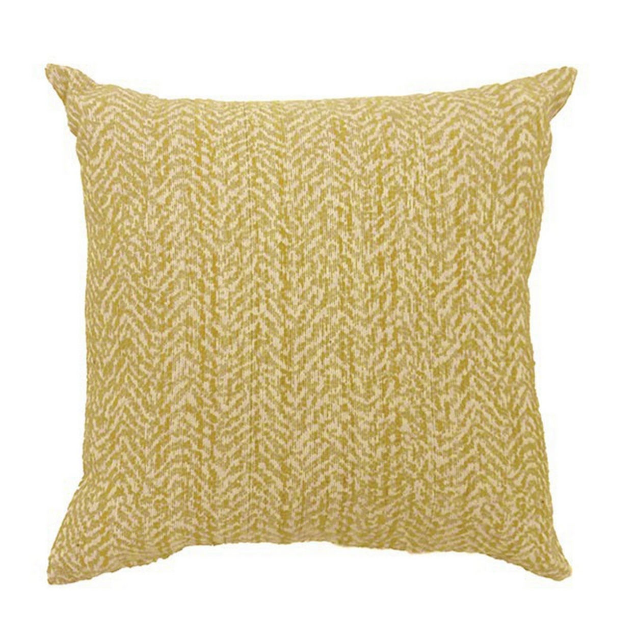 GAIL Contemporary Small Pillow, Yellow Finish, Set Of 2- Saltoro Sherpi
