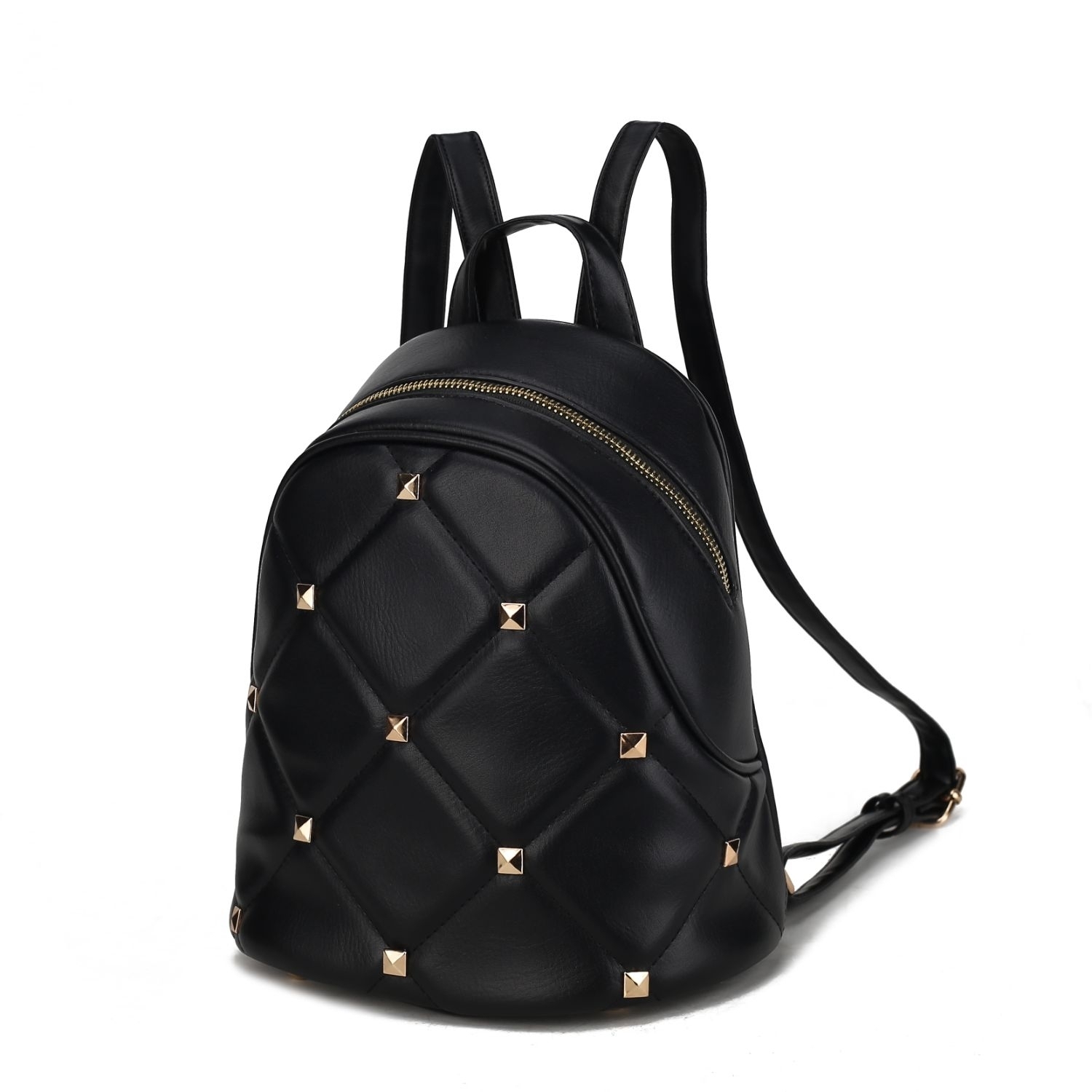 MKF Collection Hayden Backpack For Women's Vegan Leather Medium Daypack By Mia K. - Black