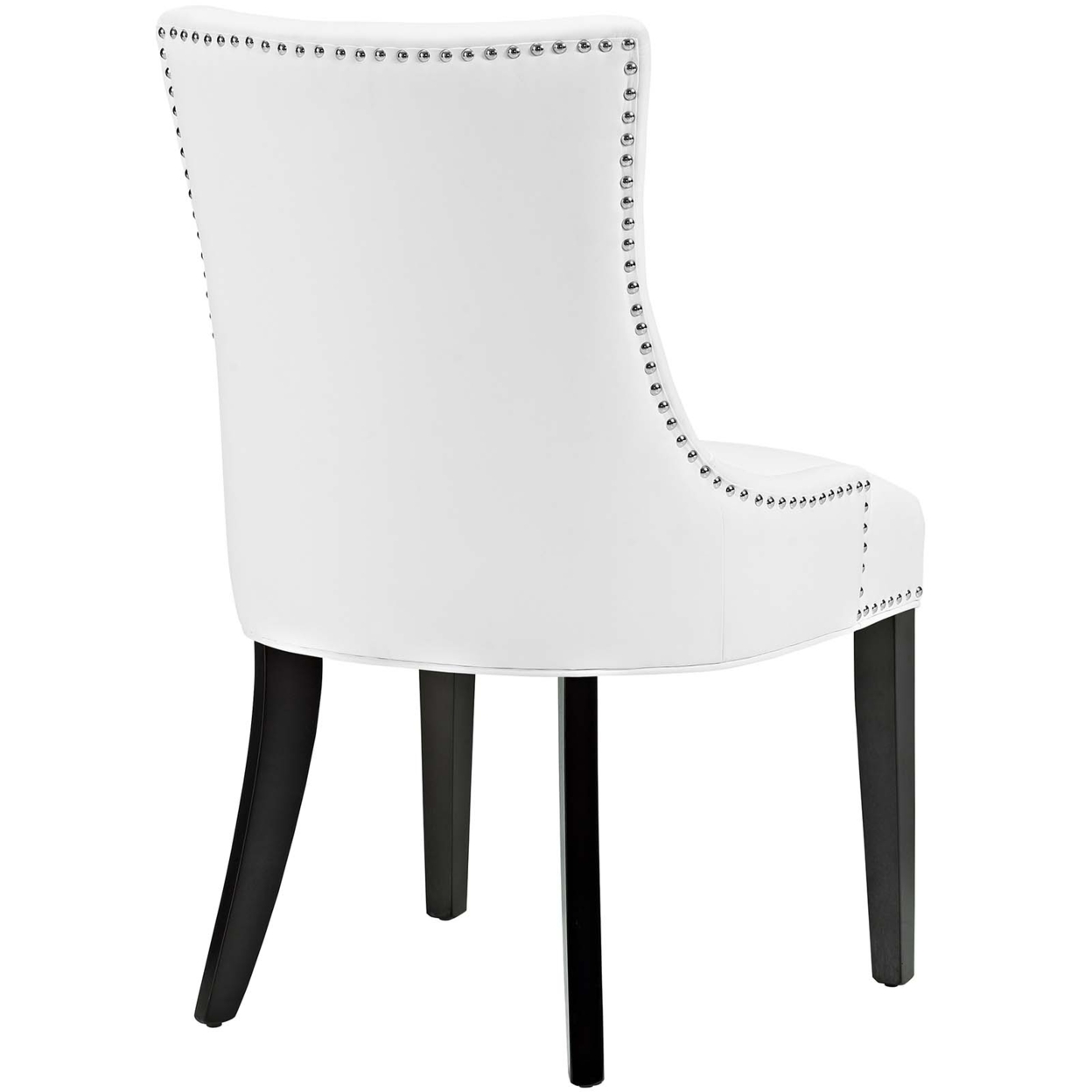 Marquis Faux Leather Dining Chair, White