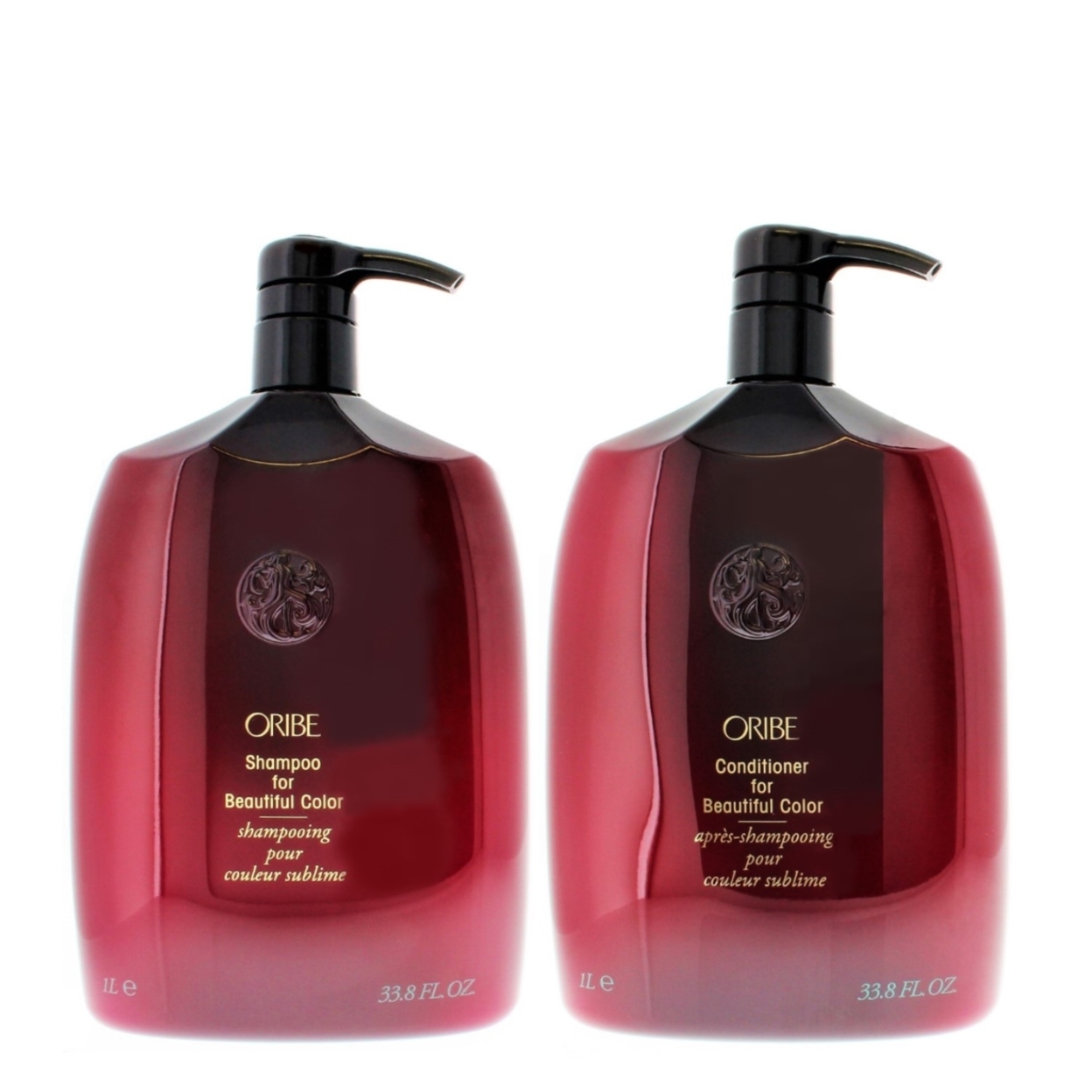 Oribe Shampoo And Conditioner For Beautiful Color 33.8oz/1 Liter Duo