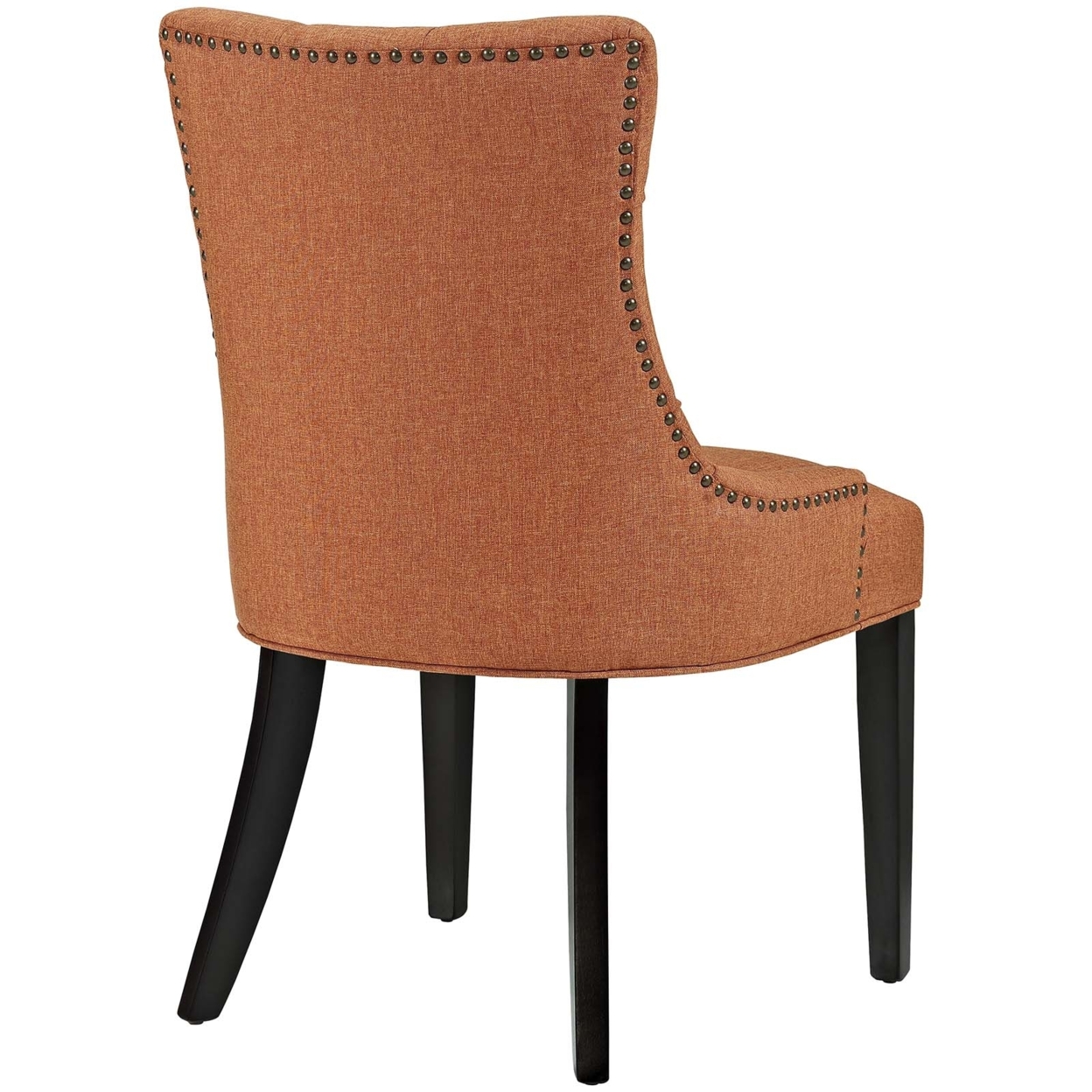 Regent Fabric Dining Chair, Orange