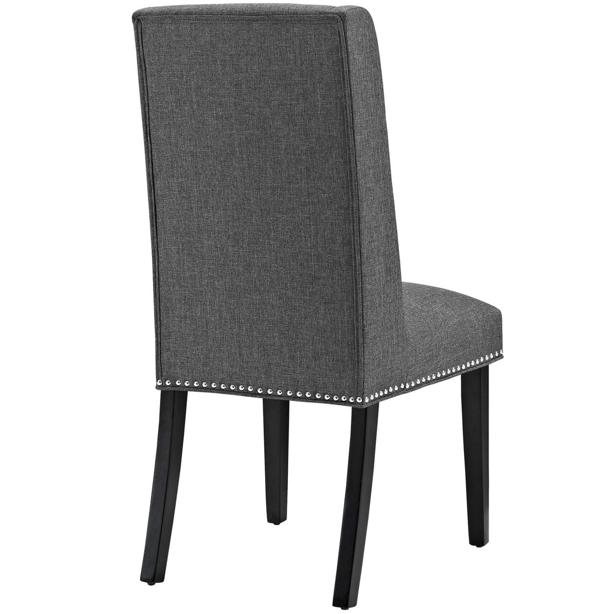 Baron Fabric Dining Chair, Gray