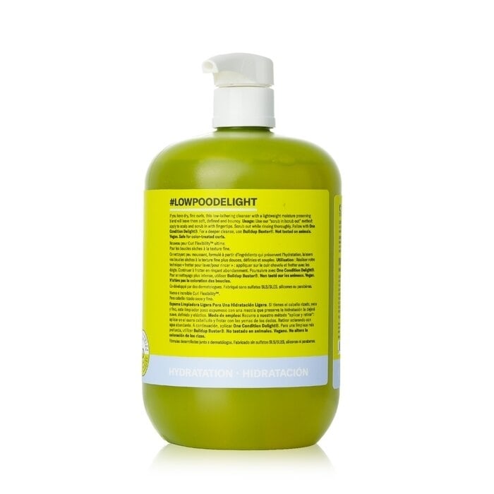 DevaCurl - Low-Poo Delight Mild Lather Cleanser For Lightweight Moisture - For Dry, Fine Curls(946ml/32oz)